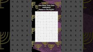 Hanukkah Word Search #play #fun #games #hanukkah #puzzle