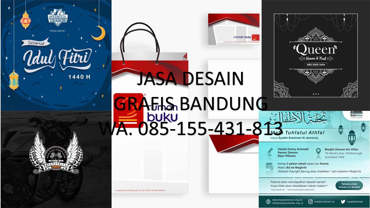 TERDEKAT WA 085 155 431 813 Jasa Desain  Grafis  Freelance  