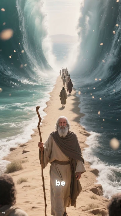 When Moses Raised His Staff… The Sea Split!