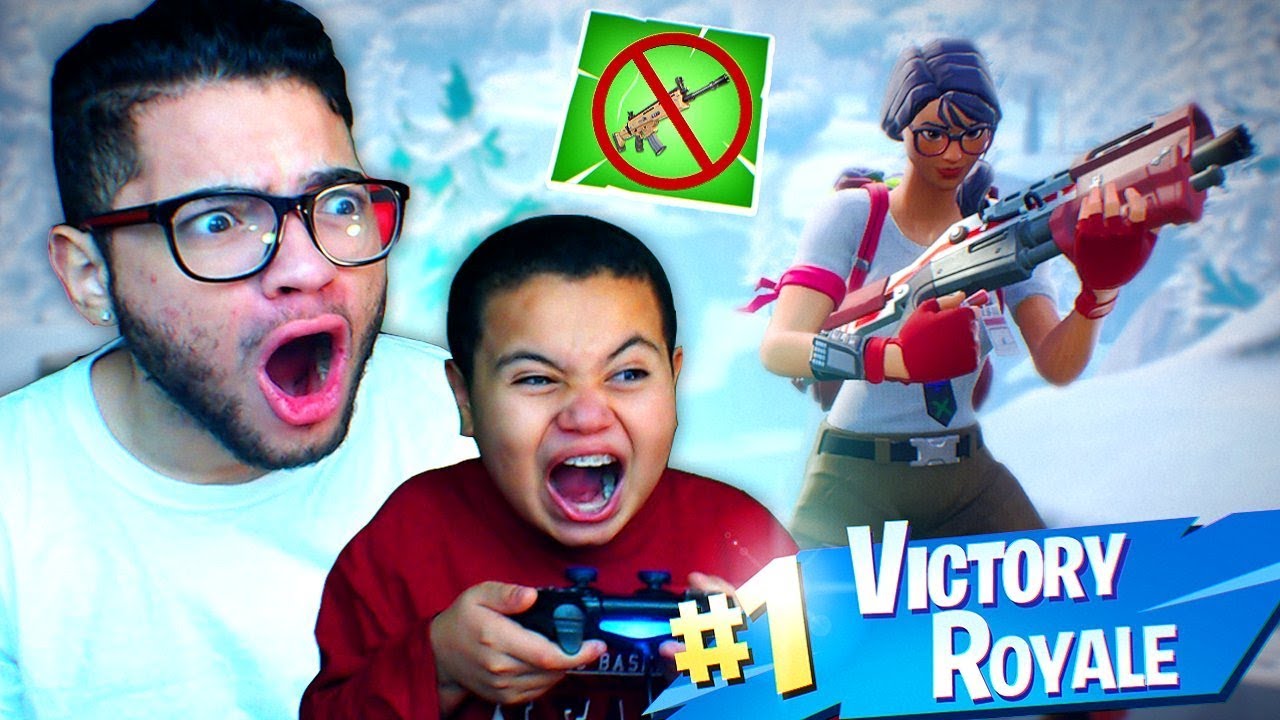 Попытка пройти испытание Fortnite с дробовиком привела к тому, что мой младший брат впал в ярость...