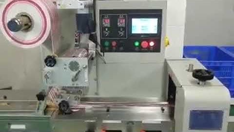 cookies flow packing line, small cookies packing machine