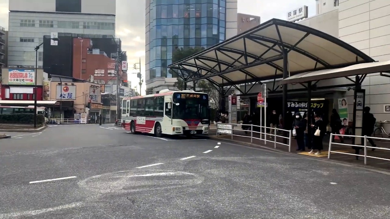 東京でぐるり 朝8時頃の荻窪駅 2026/02/13北口～02/27南口～03/02西口