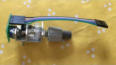 Flightsim GPS PCB: cursor control with DIY dual axis rotary encoder with switch