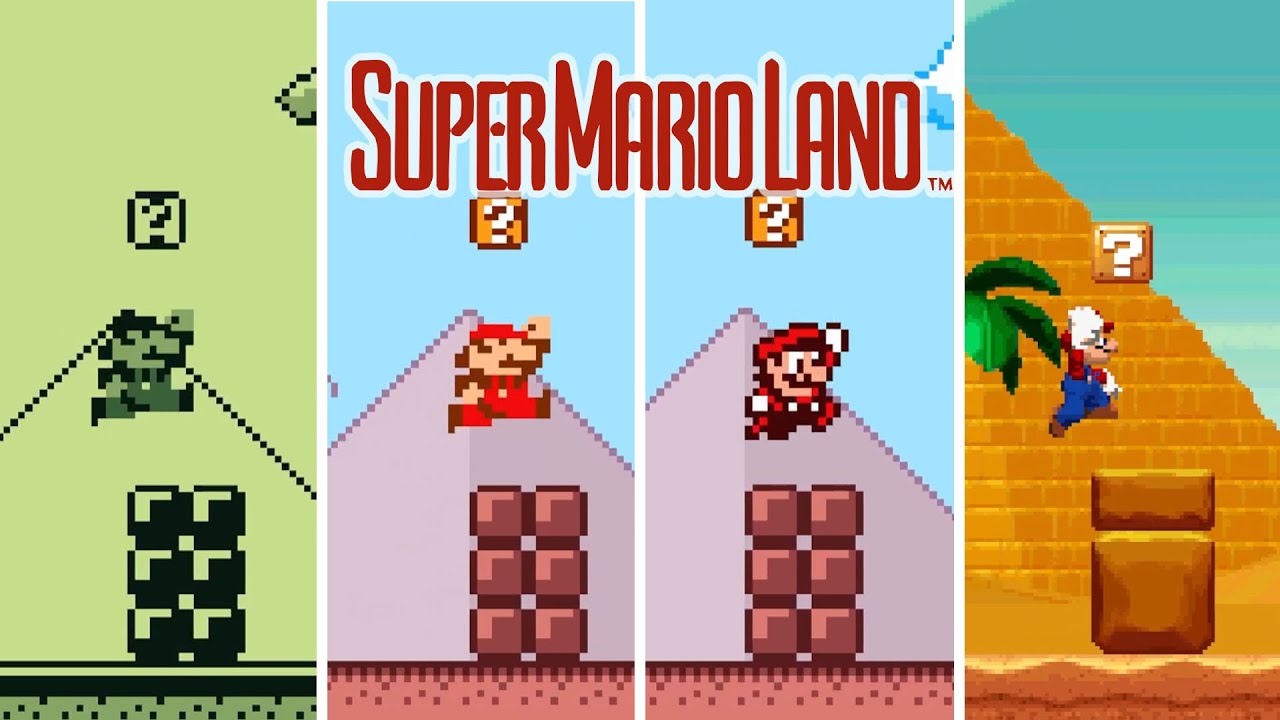 Super Land 🍄 Versions Comparison - YouTube