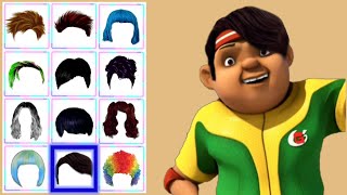 LUCU! 😆 PARA KARAKTER BOBOIBOY BERGANTI GAYA RAMBUT