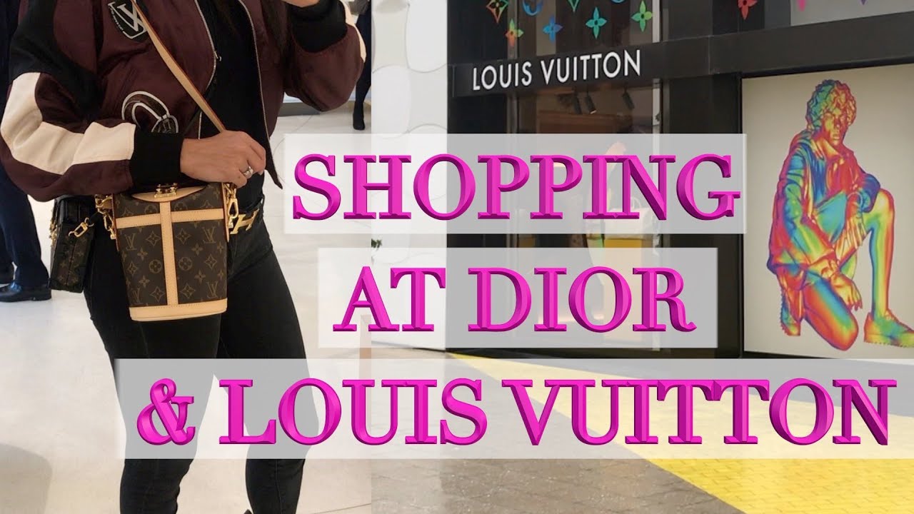 Shopping at Dior & Louis Vuitton in Miami - Luxury Vlog! - YouTube