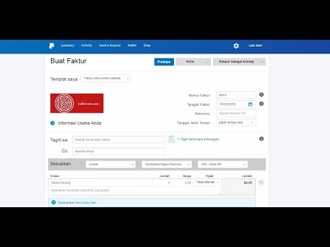 Video: Cara Mengirim Faktur Untuk Pembayaran
