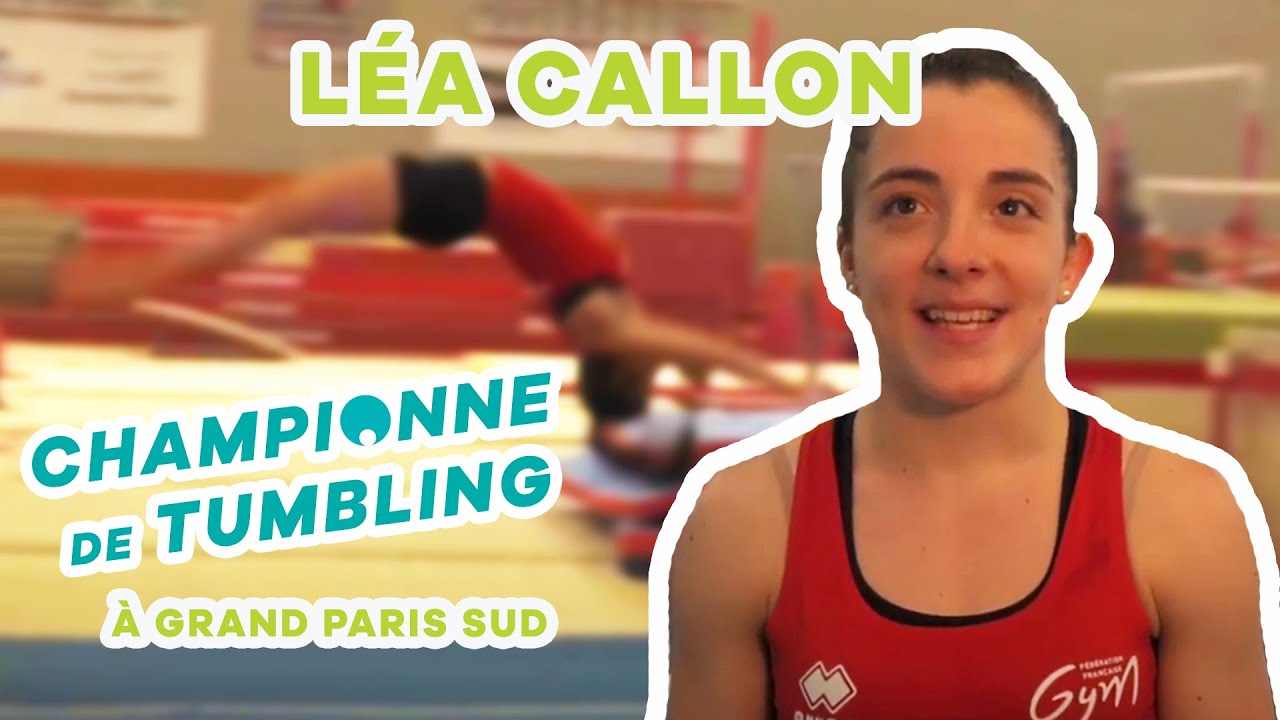 Léa Callon, une championne de Tumbling à Grand Paris Sud