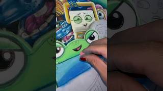 DIBUJANDO A LILY PAD PÓSTER DE TOY STORY 5 #art #coleccionesdisney #disney #toystory