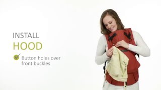 Lillebaby Complete Baby Carrier - Sleeping Hood Instructions