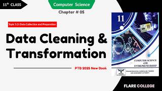 Data Cleaning and Transformation - 11th Class (1st Year) Computer Science