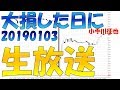 【配信済】アップルショックでFXで大損した日に生放送 リーマン・ショック時のこととか質問受付中 20190103