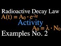 Radioactive Decay and Activity Quiz
