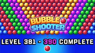 🎯 Bubble Shooter Level 381-390 | Perfect Aim & Full Walkthrough 💥 Bubble Shooter Gameplay | IVYGAMES