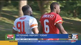 Chiefs rookie Derrick Nnadi says father is motivation during first NFL camp