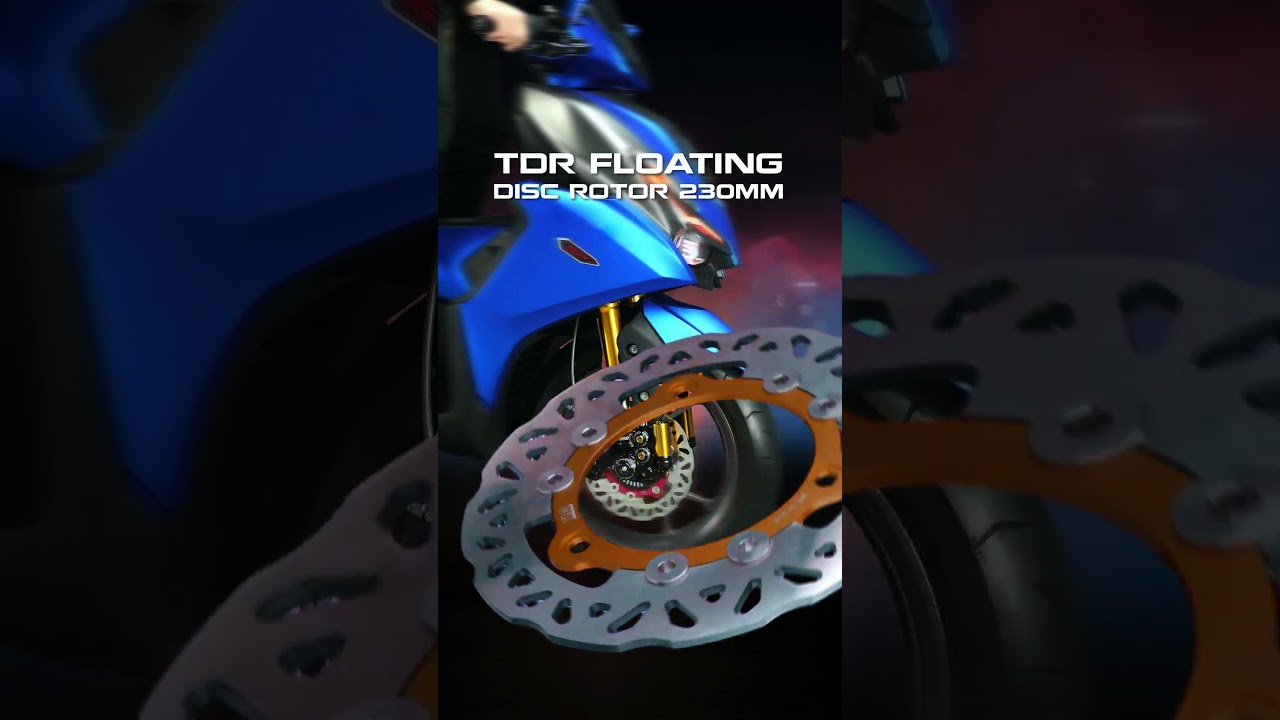 TDR Floating Disc Rotor delivers lightweight, high heat resistance, and consistent stopping control.