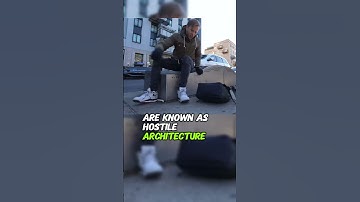 How to Beat Hostile Architecture 😶‍🌫️