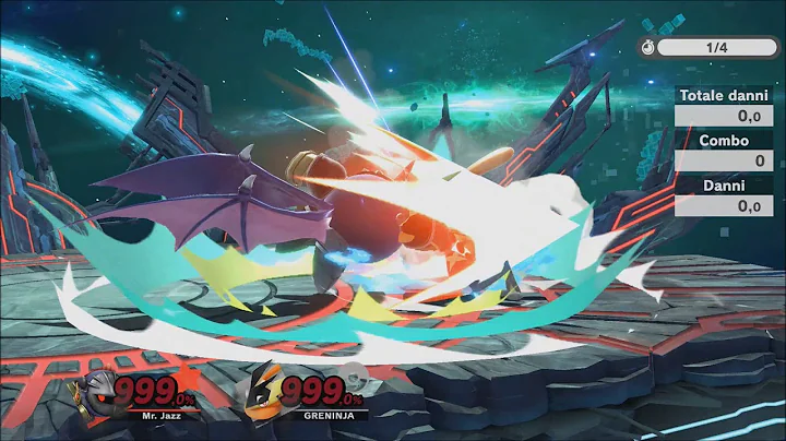 Greninja's Instant Parry Demonstration