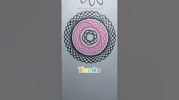 Amazing Spirograph design ideas #shorts#viralvideo #spirograph#art #arfeenspiroart