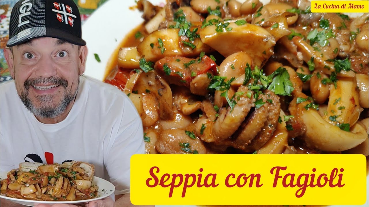 Seppia in umido con Fagioli 