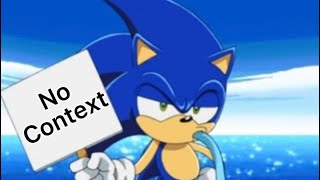 Sonic X with no context.