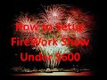 Homemade Firework Show -  P1 - The Setup - (for Under $600) with Remote detonator | Safe Lanuch - P1