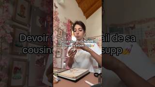 Je Fais Les Devoirs De Ma Cousine