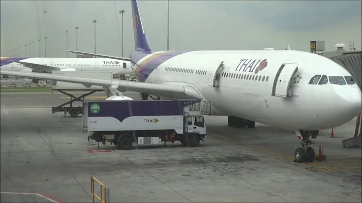 Inside Thai Airways TG249 A333 flying from Suvarnabhumi Intl (BKK) - Krabi (KBV)