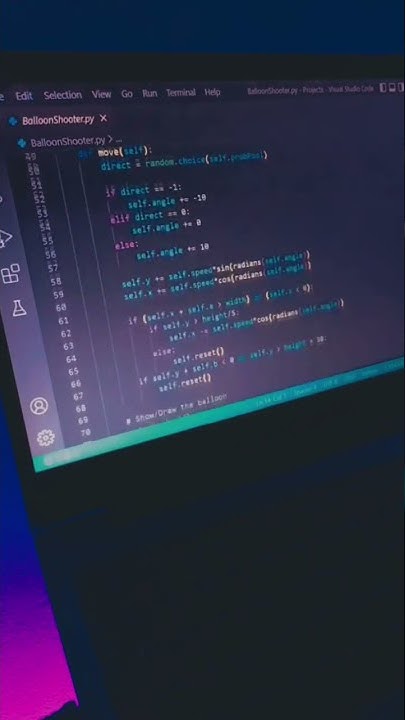 2D Balloon Shooting Game Using Python #python #learn #pygame #coding ...
