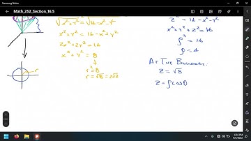 Section 16.5 Triple Integrals in Cylindrical and Spherical Coordinates Part 4