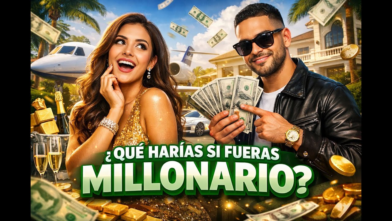 QUE HARÍA LA GENTE SI FUERAN MILLONARIOS?