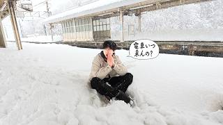 大雪のびわ湖一周ローカル列車の旅がハプニングすぎて最高