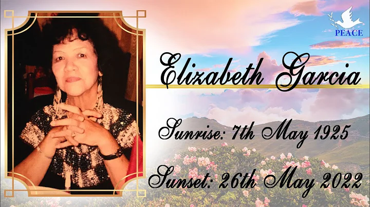 Funeral Tribute Service Of Elizabeth Garcia