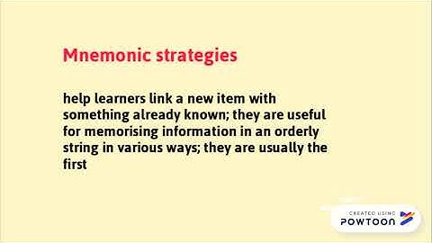 ERZ - DIRECT AND INDIRECT LEARNING STRATEGIES