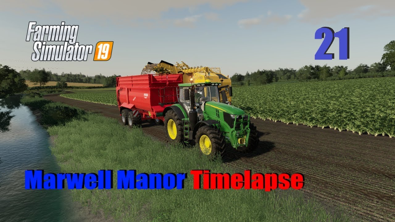 Farming Simulator 19 Timelapse Marwell Manor EP21 with subtitles