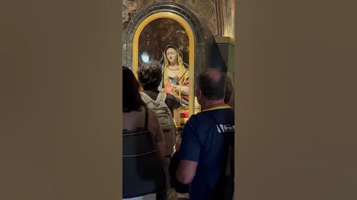 Mary at the foot of the cross Calgary. Jesus crucifixion site. #holyeucharist #wayofthecross