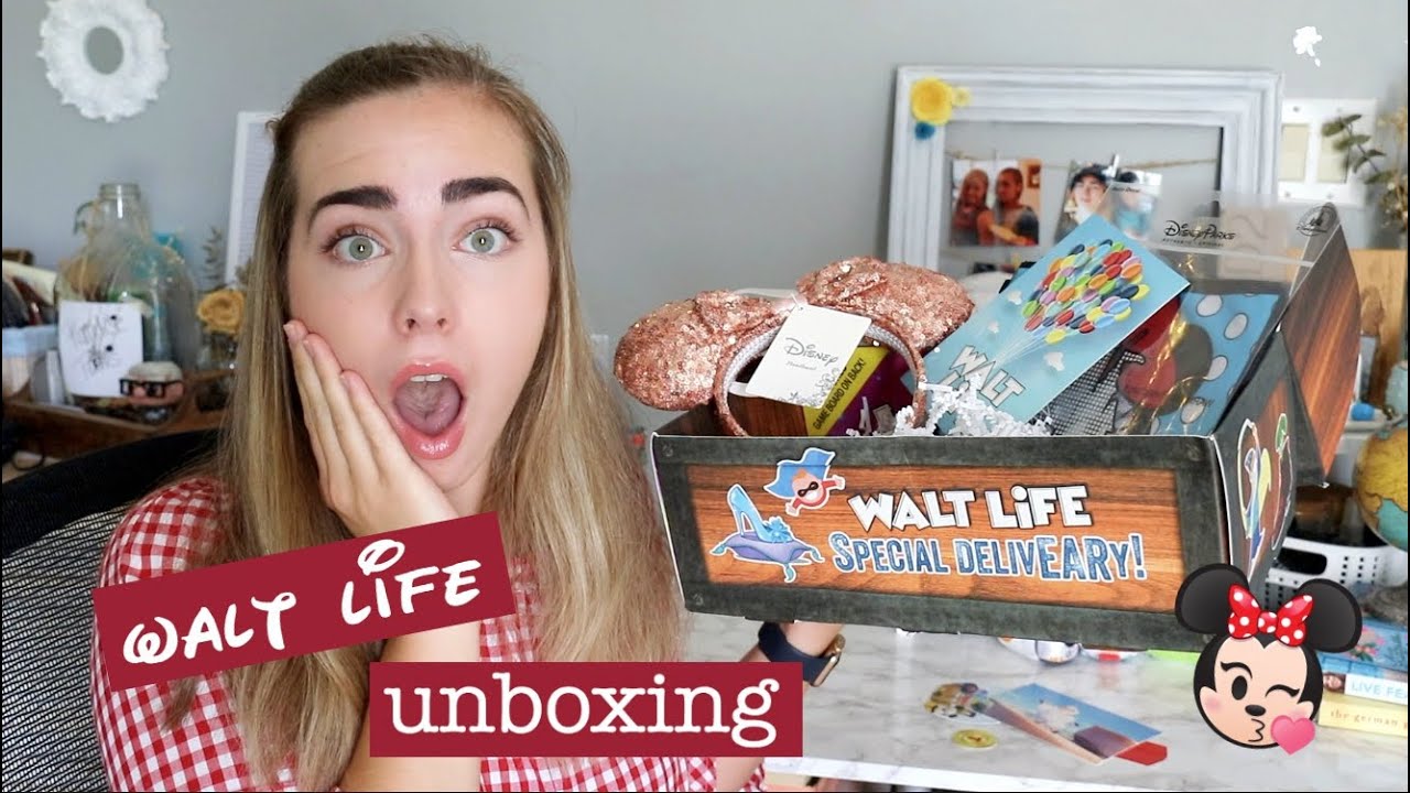 north carolina time walt life unboxing! | disney subscription box