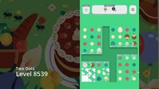 Two Dots Level 8539 Gameplay (no boosters used) ⭐️⭐️⭐️