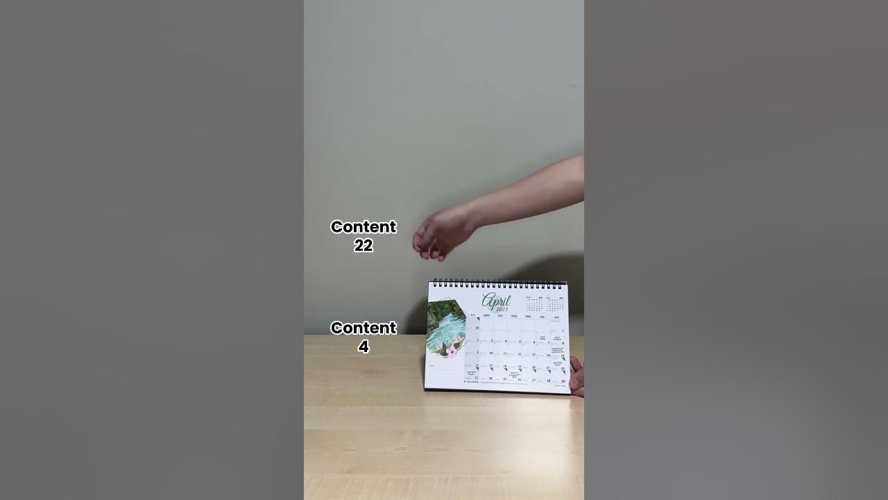 Visual Guide: #WDCH 002 16 sheets Desk Calendar Arrangement YouTube Visual Guide: #WDCH 002 16 sheets Desk Calendar Arrangement YouTube