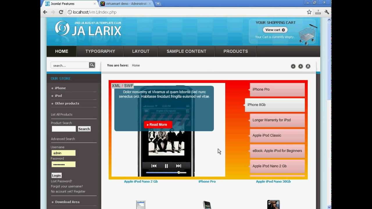 Homepage Slideshow Settings Tutorial - For Joomla and VirtueMart
