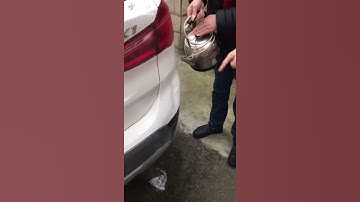 Incredible car hack to fix a dent in your car #shorts