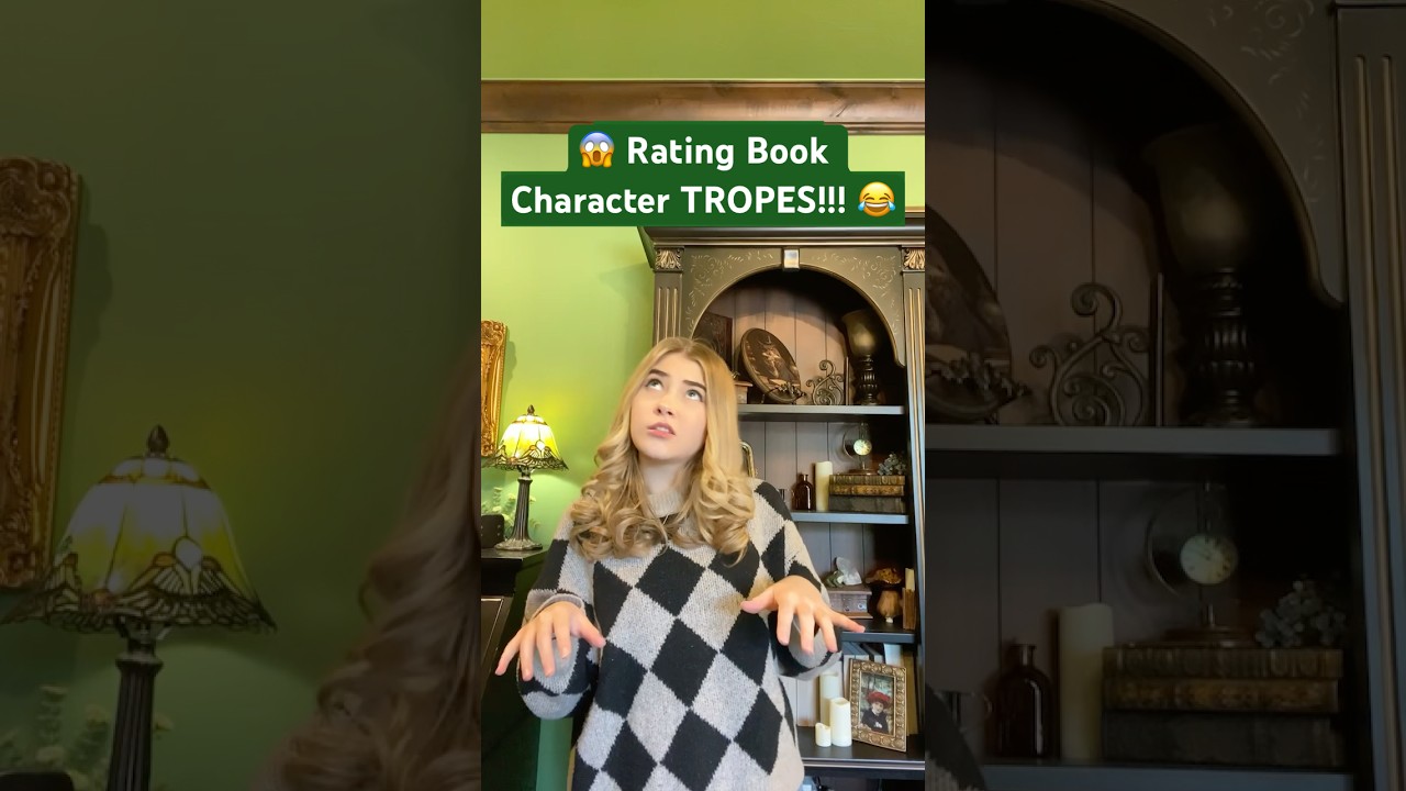 Rating Book Character TROPES!!! 😂 