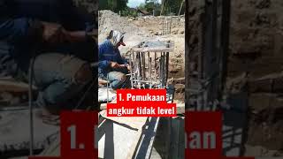 Cara amatir memasang angkur baut yang tidak pantas kamu tiru❗️ #jasakonstruksibaja Cara amatir memasang angkur baut yang tidak pantas kamu tiru❗️ #jasakonstruksibaja