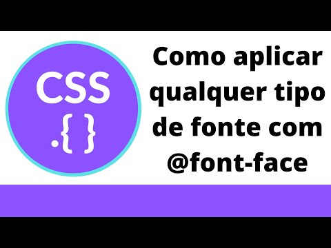 Vídeo: Como faço para estilizar uma fonte em CSS?
