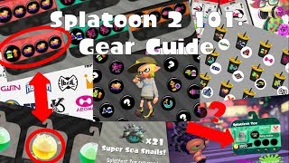 Splatoon 2 101: Gear Guide Pt. 1 | ULTIMATE GUIDE screenshot 2