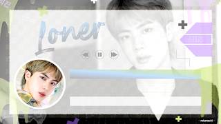 JIN (진) - 'Loner (외톨이)' Lyrics [Han_Rom_Eng]