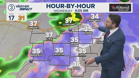Tracking a messy mix of rain and snow: Cleveland weather forecast for Dec. 9, 2025