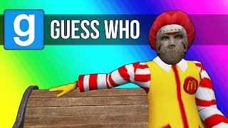 Gmod Guess Who - Mcdonald's Edition! (Garry's Mod Funny Moments)