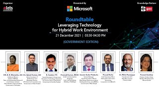 Leveraging Technology for Hybrid work Environment - Government Edition