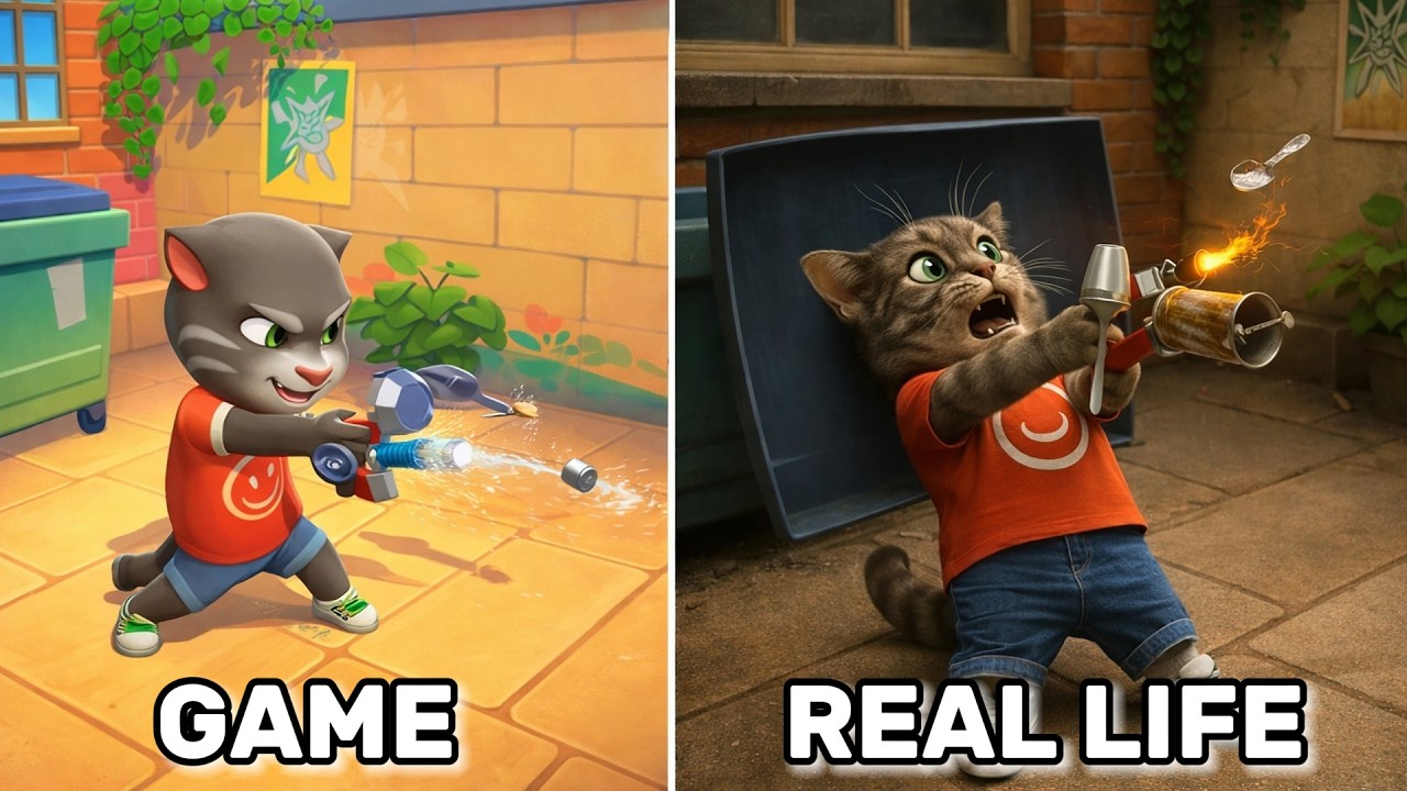 Talking Tom Cat 2026 In Real Life - Gameplay Walkthrough! Part 7